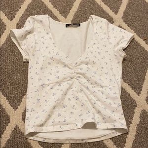 Brandy Melville Floral Gina Top